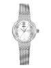 YaLaLuSi Damen Luxus Gold Diamant Zifferblatt Quarz Uhr Schlankes Netzarmband Elegante Damen Kleid Armbanduhr
