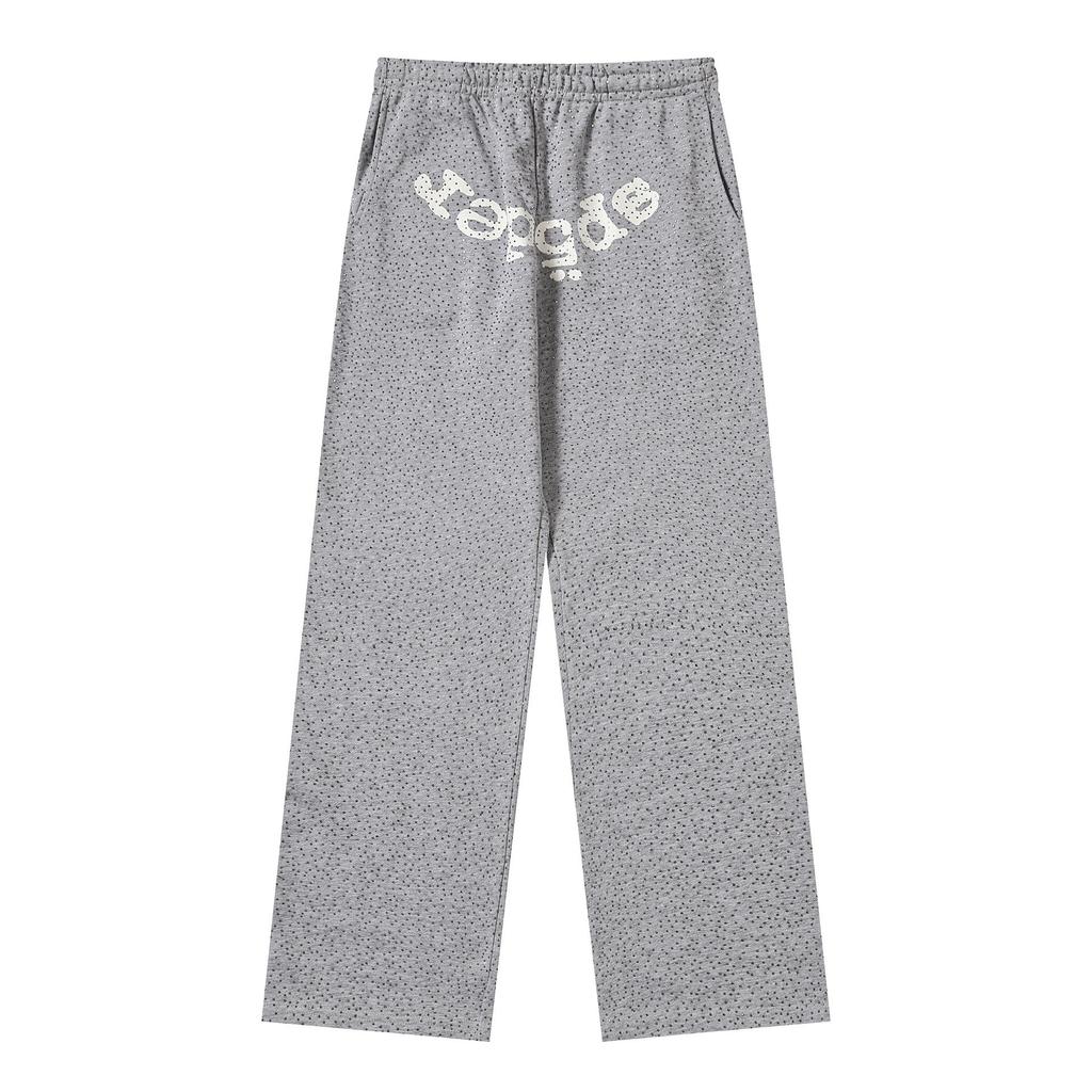 Unisex bluza z kapturem Sp5der 555555 Diamond w stylu amerykańskim - Modna moda uliczna