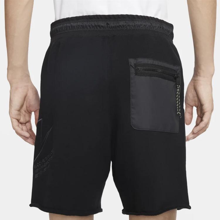 Nike French Terry Shorts Herre Underdeler Svart CU3801-001