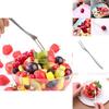 Stainless Steel West Tableware Fruit Forks Elegant Small Sized Snack Cake Dessert Utensils