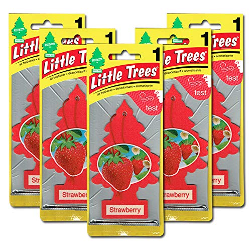 Little Trees Strawberry Set of 5 Little Trees Strawberry Air красный