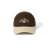 Color Matching Soft Top Baseball Cap Children Fashion Trend Letter Embroidery Blue Leisure Outdoor Cap Sun Hat