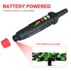 Portable Gas Lk Detector, Gas Detector with Audible and Visual Alarm, LCD Display, High Low Sensitivity for Methane Natural Gas