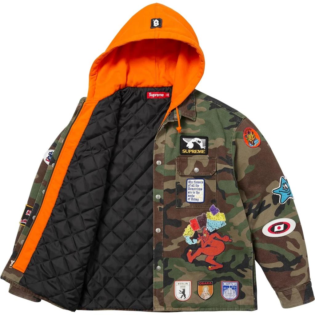 Supreme Stadium Patches 'Camo' Jacket SUP-SS25-066