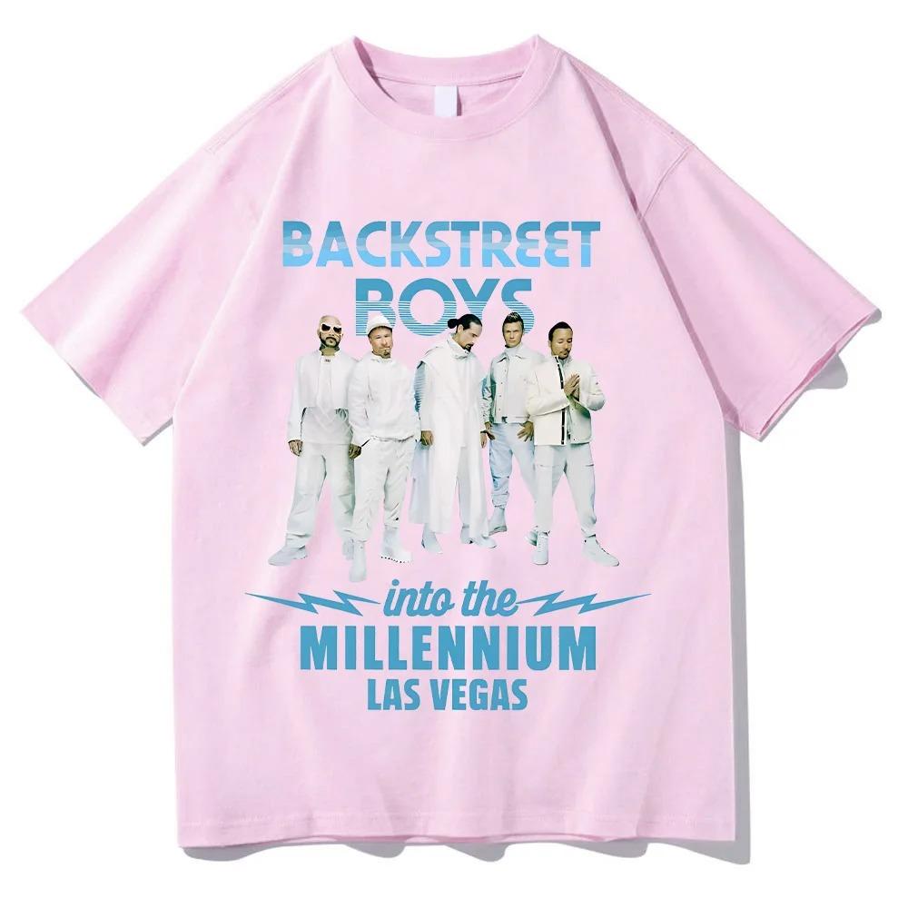 Backstreet Boys T-Shirts Y2K Fun Casual Cotton Clothing Gift Clothing Into The MILLENNIUM Vintage Tops Women Men Streetwear Tees