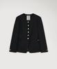 Lememe Come Tweed Jacket Black