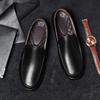 Fashion New Men's Casual Cowhide Leather Shoes Comfortable Business Dress Shoes Man Loafers Driving Shoes