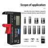 ANENG AN-168 POR Digital Lithium Battery Capacity Tester Checkered Load Analyzer Display Check AAA AA Button Cell Universal Test