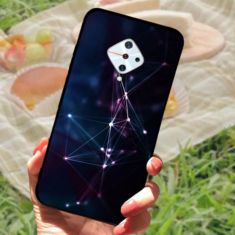 For Vivo V17 Russia Case Vivo 1920 TPU Soft Silicone Marble Phone Case For Vivo S1 Pro Fundas V1945A V1945T Cover Coque Shells