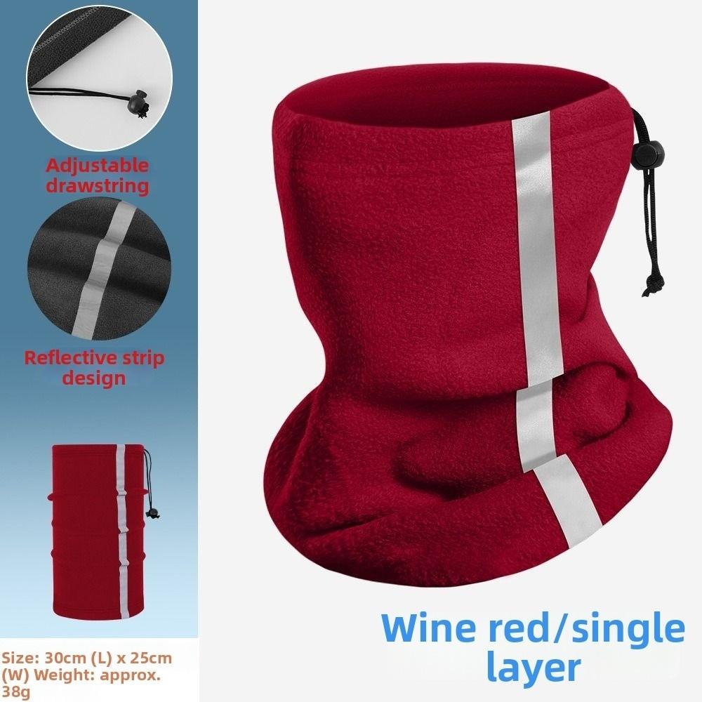 Multicolors Winter Warm Fleece Neck Scarves Anti-Frost Skiing Neck Cover Mask New Thermal Scarf