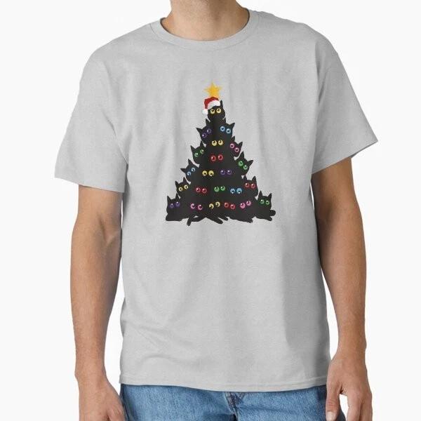 Meowy Christmas Classic TShirt Made In UsaAus TShirt S2xl S