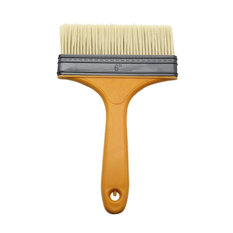 652F Durability Paintbrush Dusting Tool Soft Bristles Paint Brush With Handle for Artists and Enthusiasts