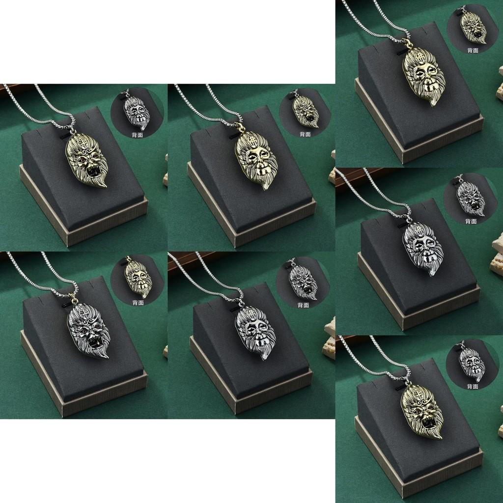 Premium Quality Pad Gold Necklace Showcasing Majestic Monkey King Pendant Ideal For Fashion Enthusiasts