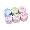 PET Glitter Washi Tape for Kids Girl Sweet Star Dot Plaid Cloud Series DIY Scrapbook Decoration Decal Ins Style Journal Decor