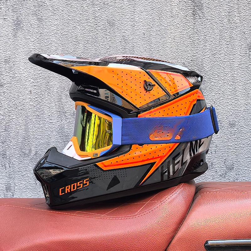 Off-Road Helmets Kids Teens Electric Bike Helmets Men and Women Rally Helmets Mountain Bike Riding Downhill