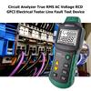Kkmoon Analyseur de circuit à rétroéclairage LCD numérique MY5908 True RMS AC Tension RCD GFCI Testeur électrique