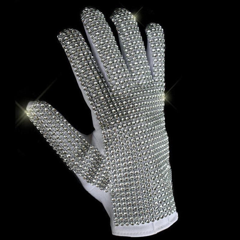 Impersonator Michael Joseph Jackson Costumes Jacket Sequies Black Shining Jacket Kids-4-5years