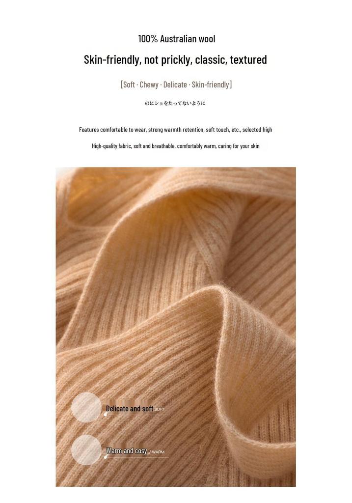 Women's V-Neck Wool Knit Vest: Autumn/Winter Solid Color Sleeveless Camisole for Commuting.