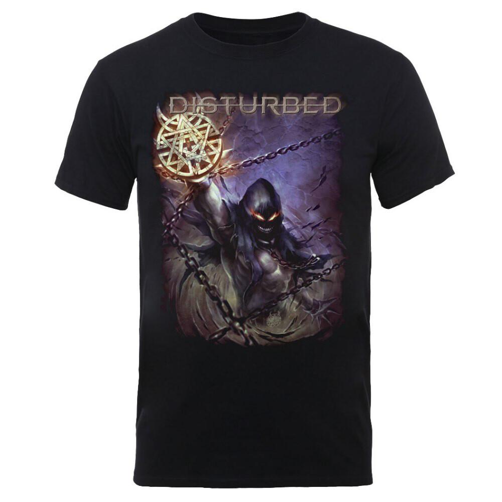 Disturbed Vortex Colours S-XXL T-Shirt Official Metal Rock Band Tshirt S