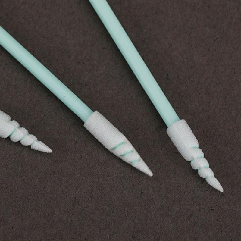 100Pcs Foam Tip Cleaning Swabs Sponge Lint Free For Inkjet Printer Lens Cleaner