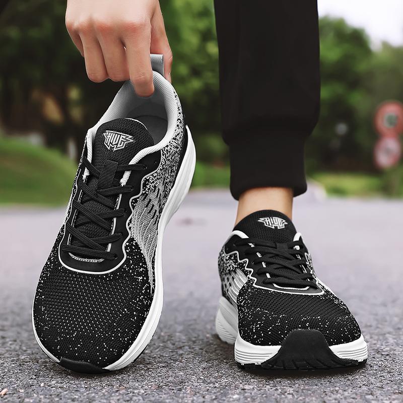 Casual Dress Sneakers For Men 2025 New Soft Sports Shoes Comfort Breathable Tennis Shoes Outdoor Light Mesh Walking Shoes Women