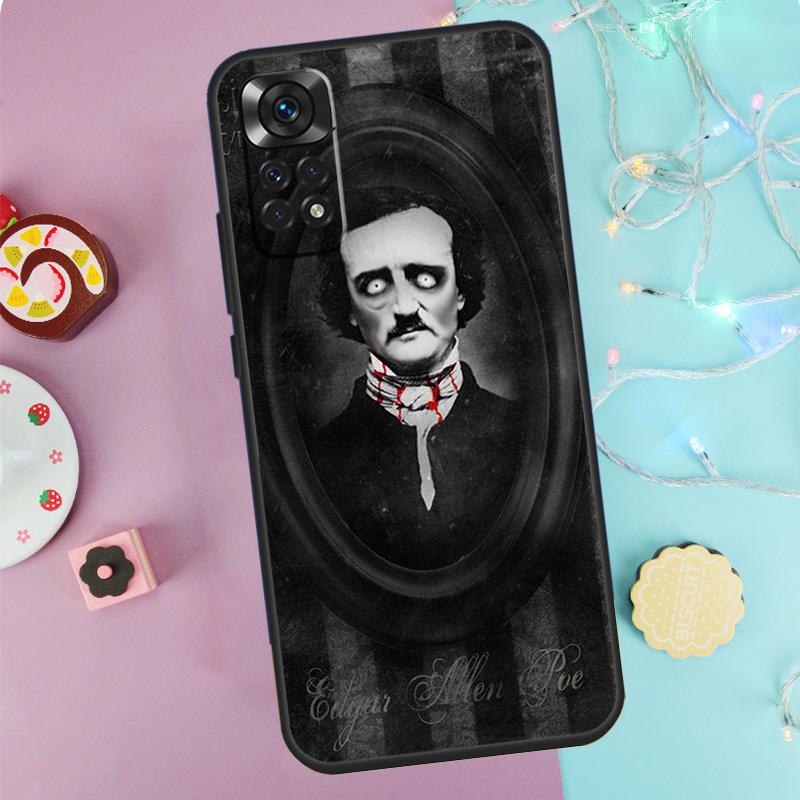

Edgar Allan Poe Case For Xiaomi Redmi Note 13 Pro 14 9 10 11 12 9S 10S 11S 12S Redmi 14C 10C 12C 13C Cover Redmi 12C