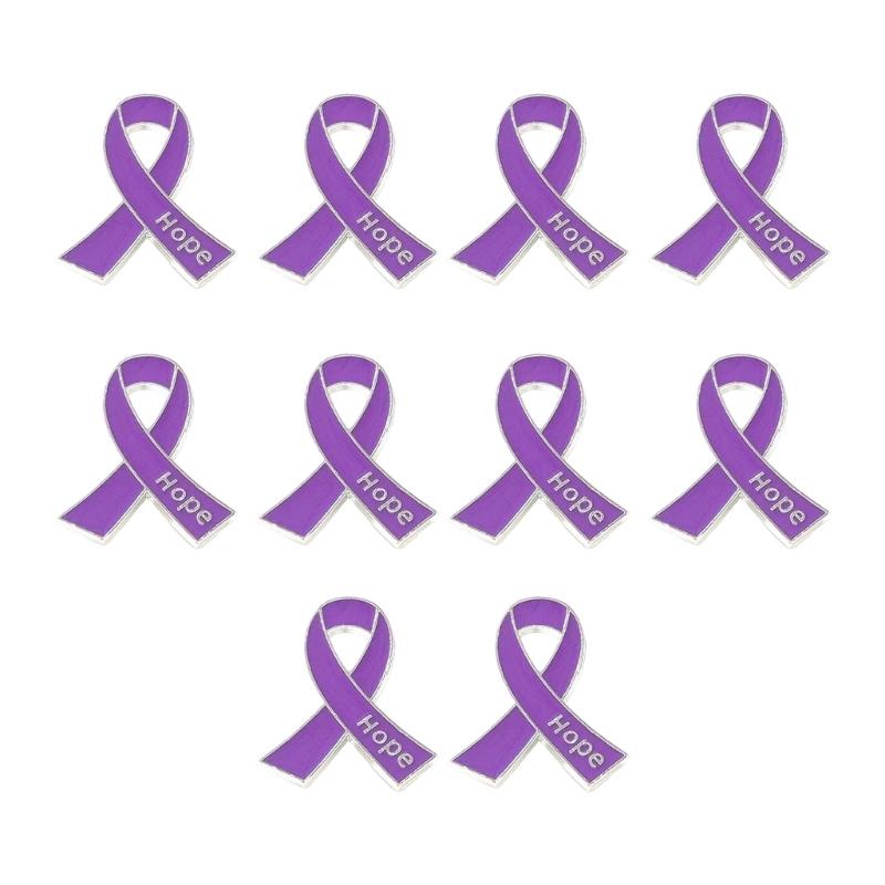 Stylish Hope Letter Ribbon Brooch Versatile Ribbon Pin Gift for Everyday Wear and Gift Giving In Sturdy Alloy Design