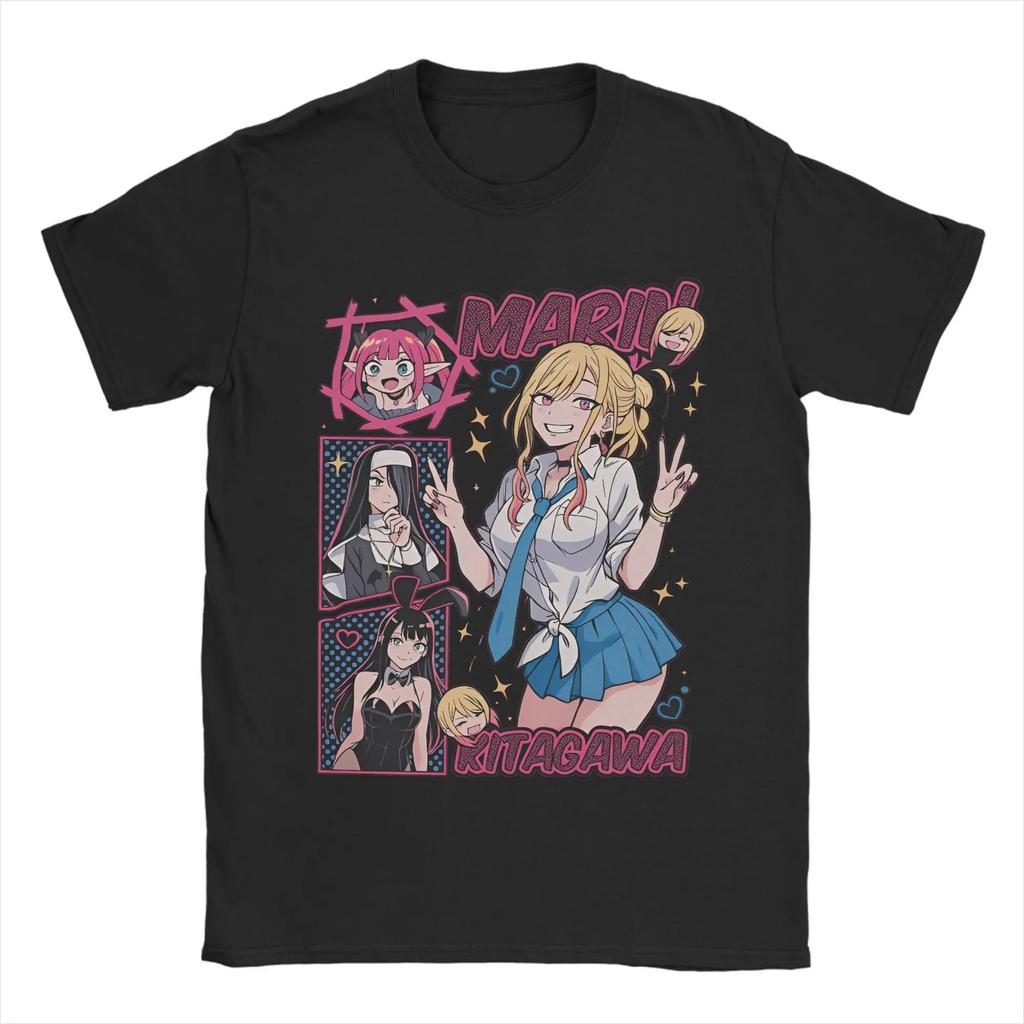 My DressUp Darling Marin Kitakawa Wakana Gojo Anime TShirt Hippie Style Summer 100 Cotton Crew Neck Top Women And Men Tshirt