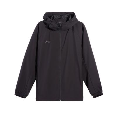 Li Ning Logo Minimalista del Marchio Giacca a Vento Larga Comoda Versatile Giacca da Uomo Capo Esterno AFDVJ19-1
