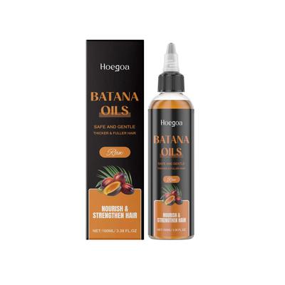 Aceite para el Cuidado del Cabello Hoegoa Batana - Hidrata, Suaviza y Fortalece el Cabello, Nutre Suavemente el Cuero Cabelludo