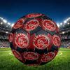 Fotbalový míč Ajax Print Velikost 5, PU Odolný proti opotřebení pro zápasový trénink a každodenní praxi, Dárek k narozeninám pro fotbalové fanoušky