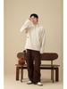 Autumn/Winter Fleece Stand-Up Collar Sweatshirt with Custom Logo & Embroidery