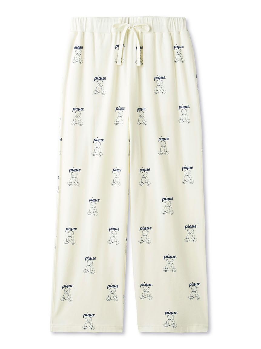 

Длинные брюки UNISEX с рисунком PUCP241318 OWHT [Gelato Pique] по всей поверхности
