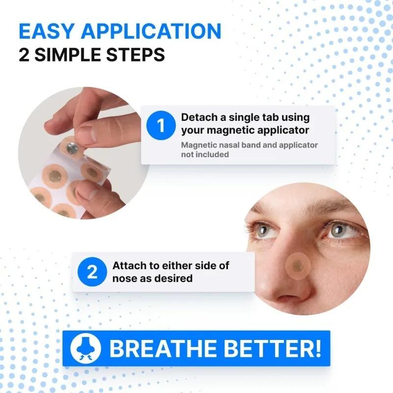 Anti Snoring Nose Vents Nasal Dilator for Better Sleep Snore Relief Breathe Easy Nasal Strips Sports Breathing Aid for Adults