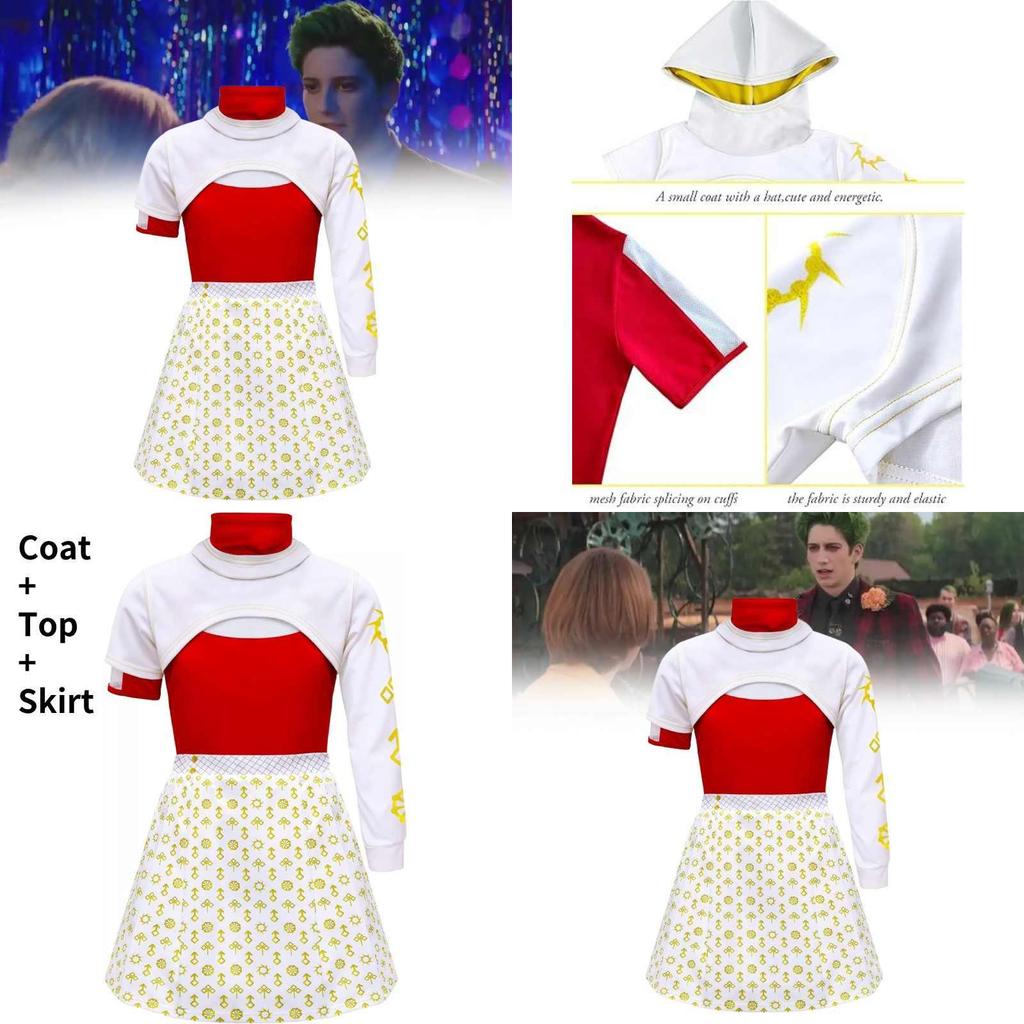 Zombies 4 Dawn Of The Vampires Nova Costume With Polyester Fabric For Stage Cosplay Halloween