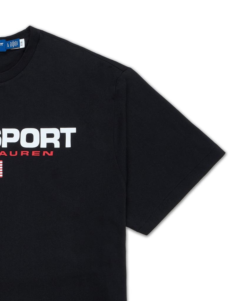 POLO RALPH LAUREN Classic Fit Polo Sport Jersey T-Shirt - Black