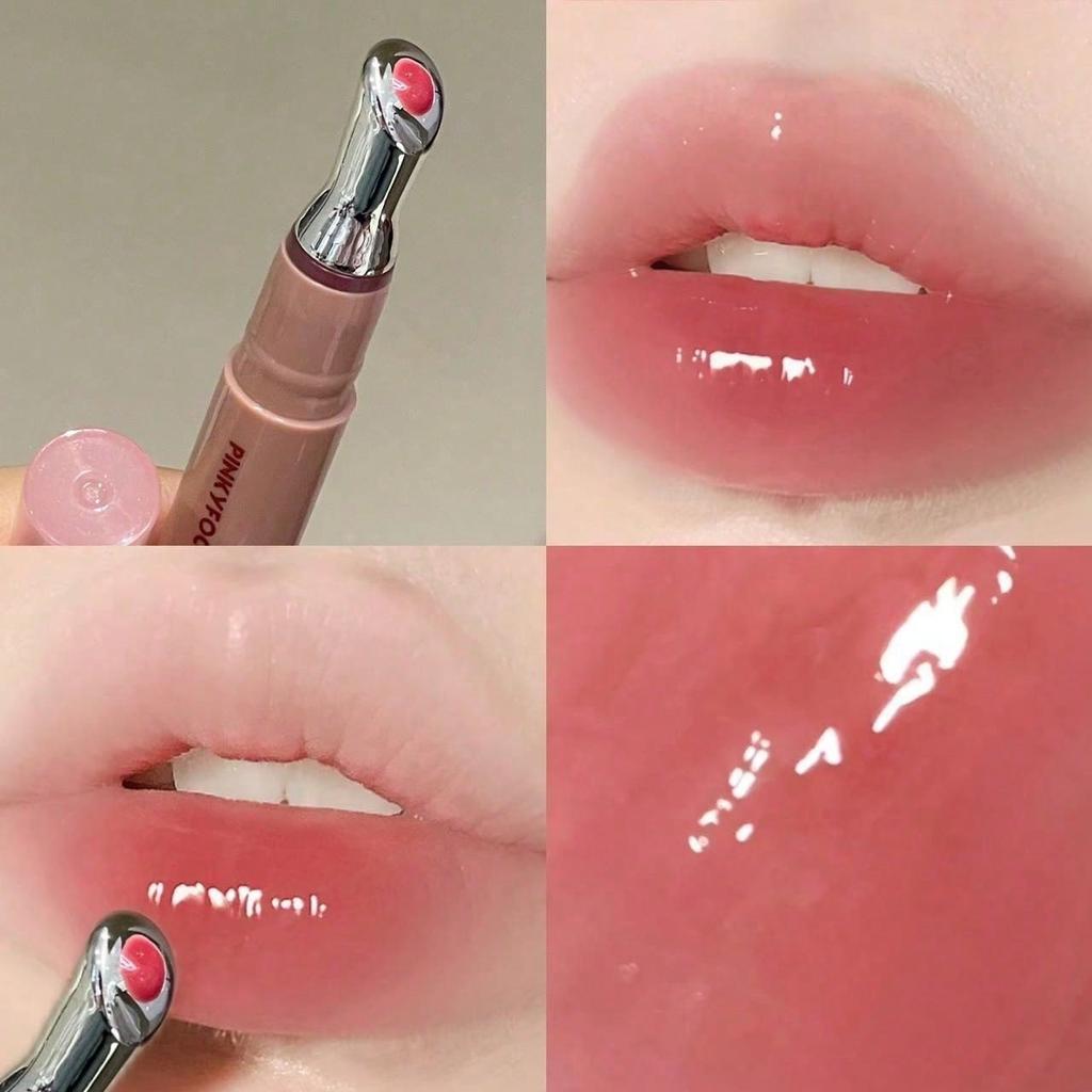 Transparent Hydrating Lip Gloss, Nourishing Moisturizing Liquid Lip Oil, Long-Lasting Hydration, Hig