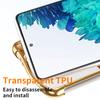 Clear TPU Soft Case for Samsung Galaxy A57 5G A37 A17 A55 A35 A15 A16 A56 A36 A 57 Phone Accessories Plating Cover Funda