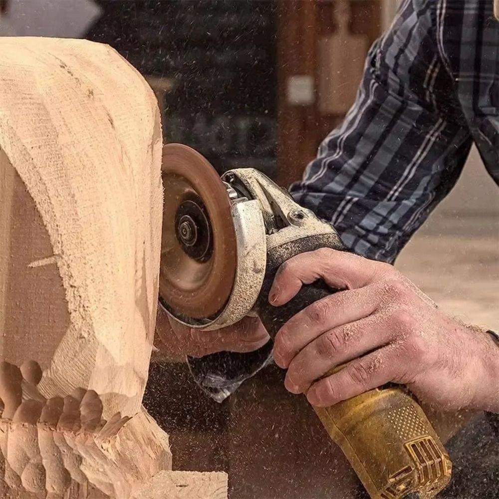 Arc Angle Wood Shaping Grinder Wheel 16mm Aperture Angle Grinder Accessory  Sanding Tasks