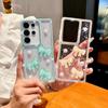 Samsung S25ultra Mobile Phone Case 1 Bow S24FE Flash Diamond Drop Glue A15 Fashion Creative A36 New Model