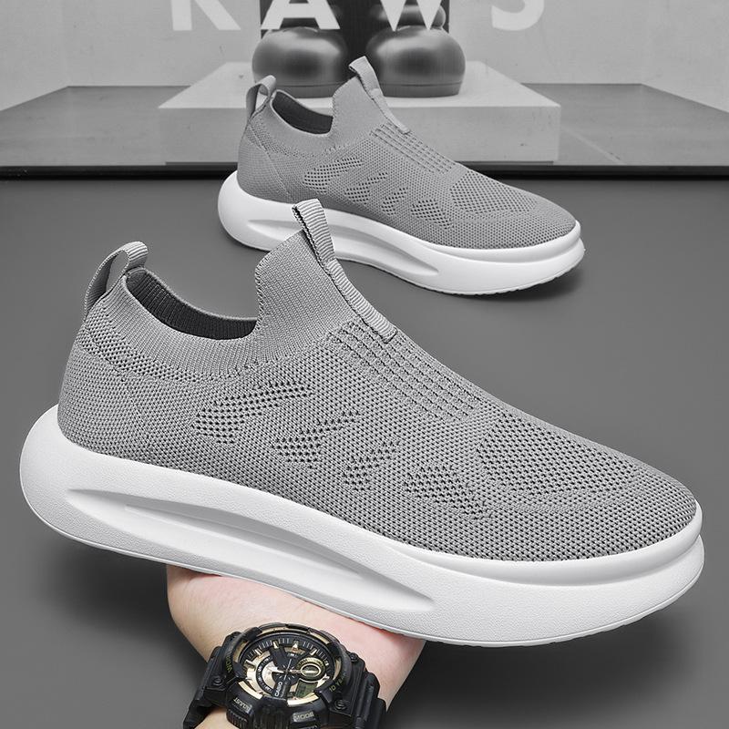 Sommer Netz atmungsaktive Plateau-Schuhe Sportschuh lässig leichte Laufschuhe Freizeit Trend