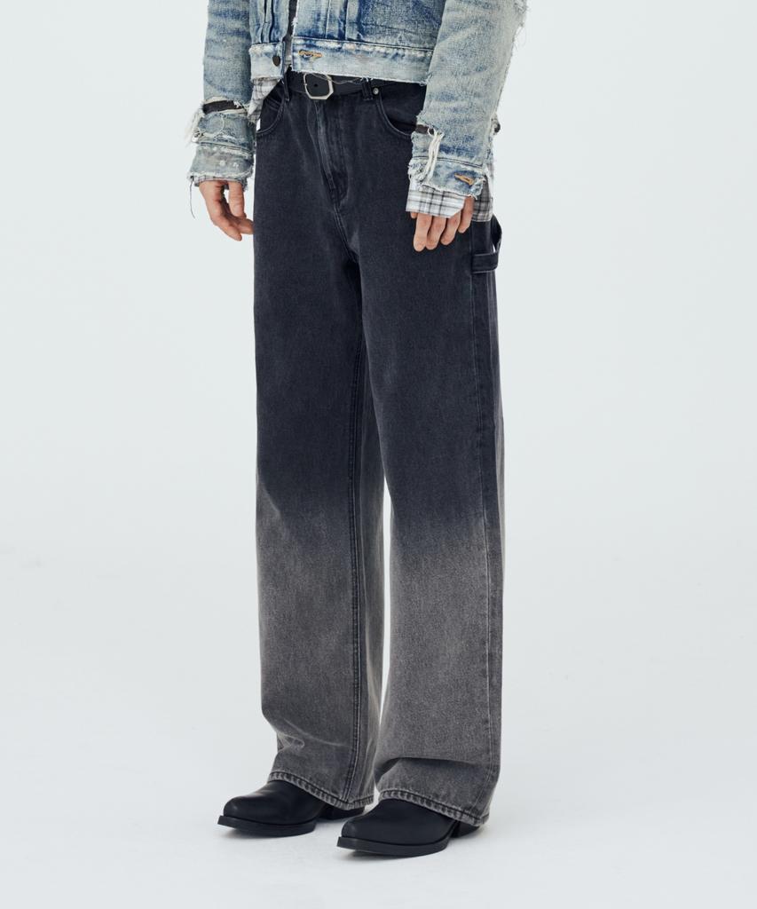 Modenaleudeo Flow Carpenter Wide Denim (Black)