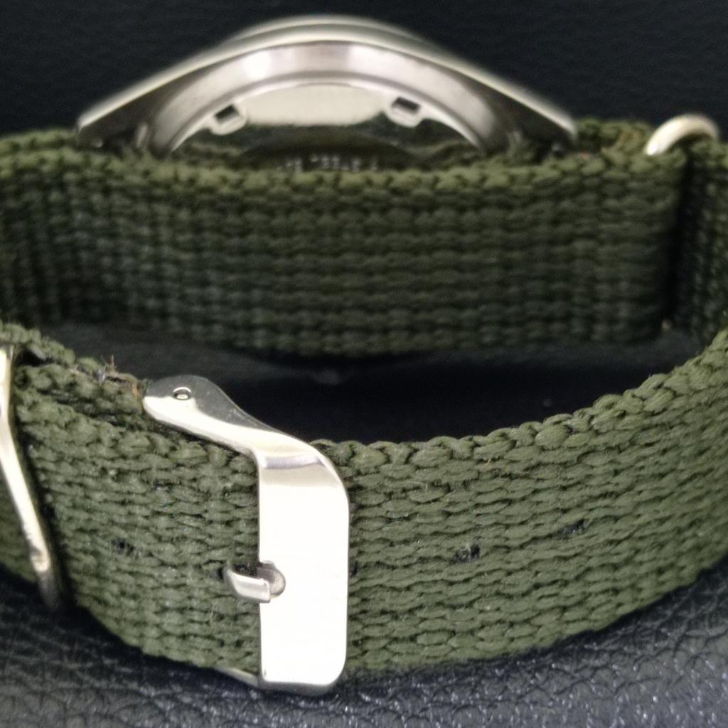 SEIKO VINTAGE AUTOMATIC 6309A JAPAN MENS GREEN COLOR DIAL WATCH a700484-5 R203-a700484