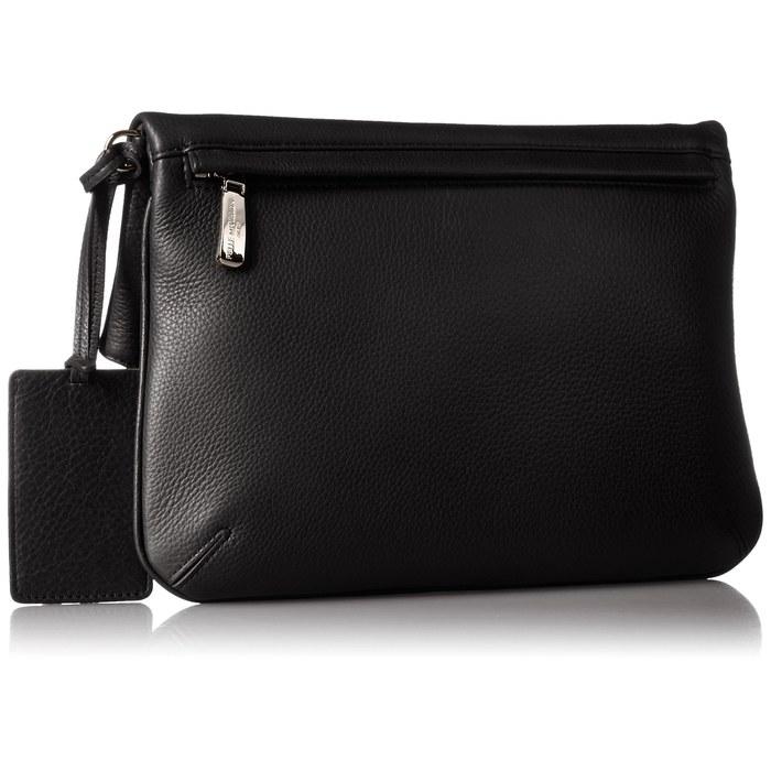 [Pelle Morbida] Leather Clutch Bag MB037 BLK (BLK) Black Free Size