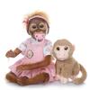 Bebe Doll with New 52CM Handmade Detailed Paint Reborn Baby Monkey Newborn Baby Collectible Art High Quality Toy Gift