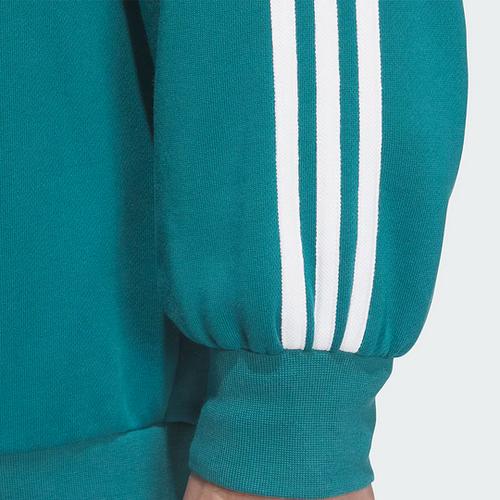 Adidas Originals FW24 ADICOLOR OVERSIZE CREW Sweatshirt Men's Remnant Duck Blue