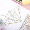 Party Barbeque Scissor Shaped Eco-friendly Disposable Bamboo Sticks Picks Skewer Toothpick