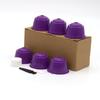 6-Pack Coffee Capsule Cups for DOLCE GUSTO with Filter Box Set