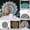 Indian Mandala Tapestry Wall Hanging Lotus Flower Bohemian Square Table Cover Home Decoration