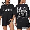 Vintage Korean Style Katseye Graphic T Shirts Kpop Tops Men Women Popular Unisex Clothes T-shirt T Shirts Streetwear
